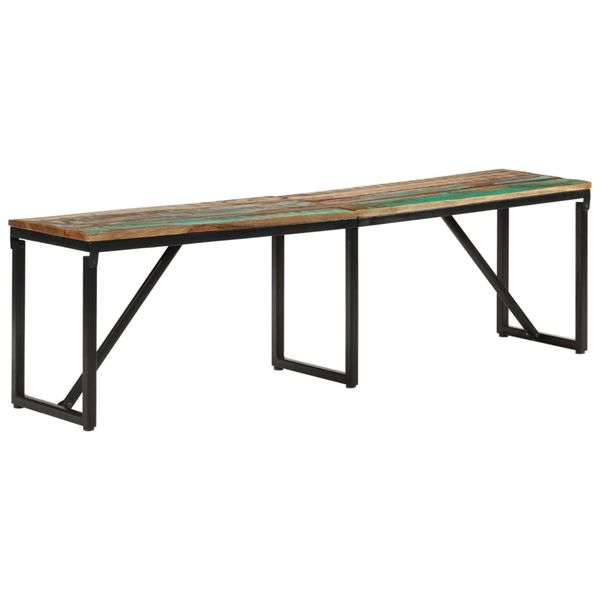 vidaXL Lavička 160x35x46 cm recyklovaný masív
