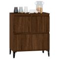 vidaXL Komoda hnedý dub 60x35x70 cm spracované drevo