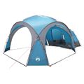 vidaXL Bočný stan Modrá 410 x 410 x 250 cm Polyester a oceľ