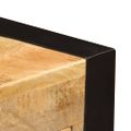 vidaXL Stôl z mangovníkového dreva s 2 zásuvkami 110x50x77 cm