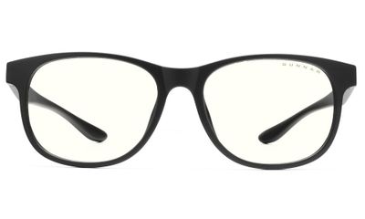 GUNNAR kancelárske/herné brýle RUSH ONYX * čierne sklá * BLF 35 * NATURAL focus Brýle, herné, detské, od 12 rokov, čierne obroučky, čierne sklá