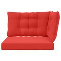vidaXL Vankúš na vonkajšiu pohovku Polyester Červená 68,5 x 68,5 cm