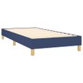 vidaXL Boxspring posteľ s matracom modrá 100x200 cm látka