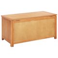 vidaXL Úložná krabica 90 x 45 x 45 cm Masívne dubové drevo
