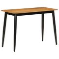 vidaXL Jedálenský stôl 112x52x76 cm mangový masív a železo