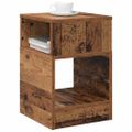 vidaXL Koncový stôl Staré drevo 30,5 x 30 x 45 cm Kompozitné drevo