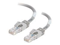 Patch kábel - RJ-45 (M) do RJ-45 (M) - 20 m - UTP - CAT 6 - lisovaný, prevedenie bez hrbolčekov, licna - sivá