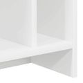 vidaXL TV stolík 50 x 35 x 45 cm Biela Kompozitné drevo