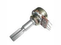 Potenciometer 500K/N  mono  6/30mm