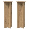 vidaXL Stojan na rastliny 2 ks Dub artisan Ø40 x 100 cm