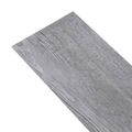 vidaXL Samolepiace PVC podlahové dosky Matný drevený sivý 30,5 x 61 cm