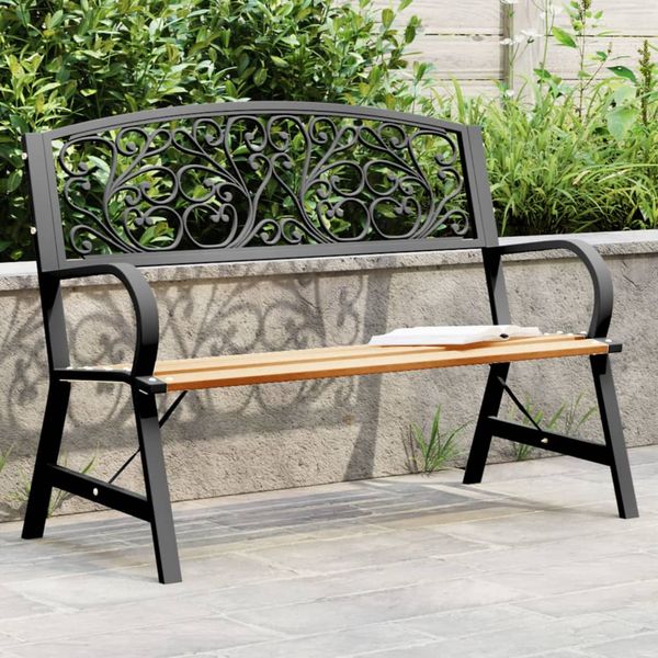 vidaXL Záhradná lavička 120 cm drevo