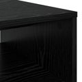 vidaXL Konferenčný stolík Čierny dub 80 x 50 x 40 cm Kompozitné drevo