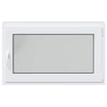 vidaXL Otočné a sklopné okno do suterénu RISOR 100 x 70 cm PVC a sklo