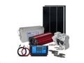 Solárna sústava ostrovná SOLARFAM 110Wp, 12V, batéria 100Ah, menič 230VAC 600W