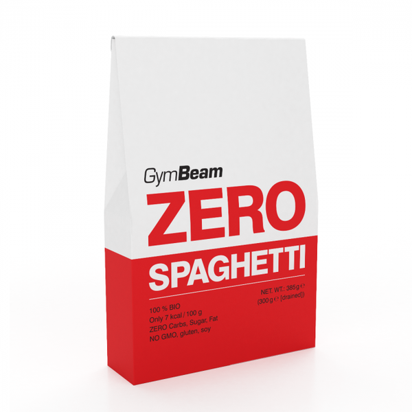 BIO Zero Špagety 385 g – GymBeam, 385 g