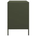 vidaXL Komoda olivovozelená 68x39x58,5 cm oceľ valcovaná za studena