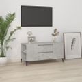 vidaXL TV skrinka betónovosivá 102x44,5x50 cm spracované drevo