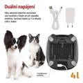 Dávkovač krmiva s kamérou EMOS H6004 GoSmart, 4 l, čierny, Wi-Fi