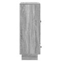 vidaXL Servírovacia skriňa Sivá Sonoma 66 x 34,5 x 95 cm