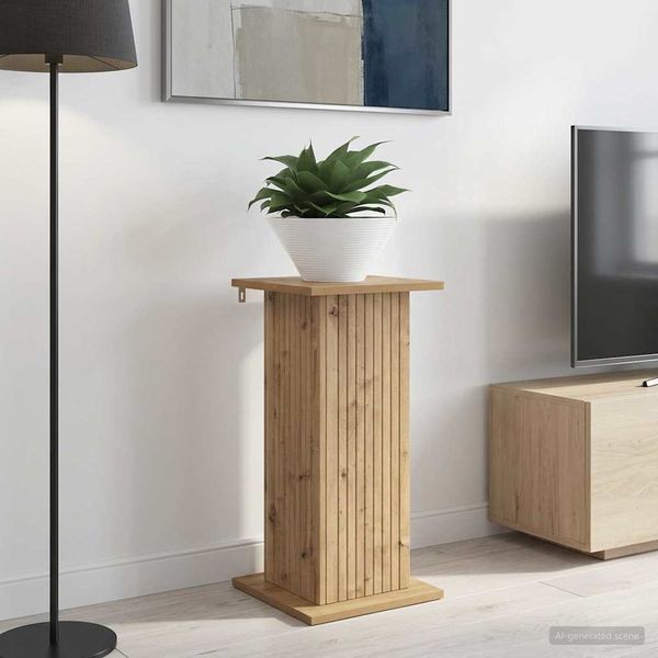 vidaXL Stojan na rastliny 2 pcs Dub artisan 30,5 x 30 x 60,5 cm