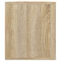 vidaXL TV skrinka dub sonoma 100x35x40 cm spracované drevo