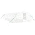 vidaXL Fóliovník s oceľovým rámom zelený 60 m² 12x5x2,3 m