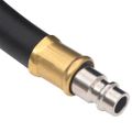 vidaXL Hybridná vzduchová hadica, čierna 0,6" 5 m, guma a PVC