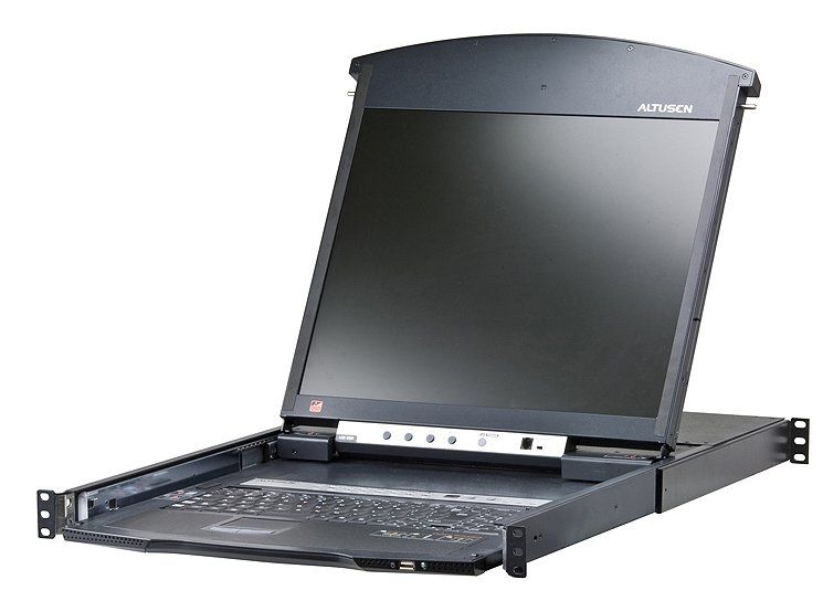 Aten 16-port Cat.5 KVM PS/2+USB, 19'' LCD, IP