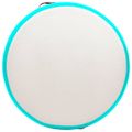 vidaXL Nafukovací gymnastický matrac s pumpou 100x100x20 cm PVC zelený