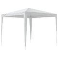 vidaXL Párty stan 2,5x2,5 m, biely