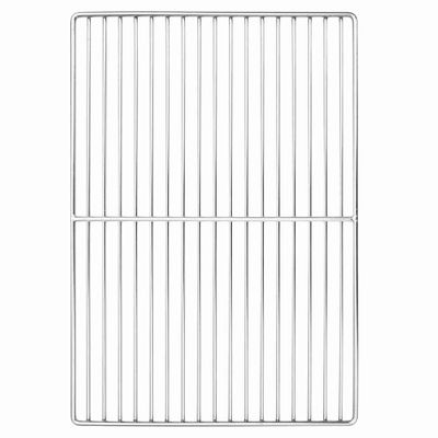 vidaXL Grilovacia mriežka Strieborná 47 x 32,5 cm Nerezová oceľ