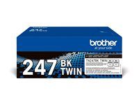 2-balíček - Vysoká výťažnosť - čierna - originálna - kazeta s farbivom - pre Brother DCP-L3510CDW, DCP-L3517CDW, DCP-L3550DW, MFC-L3730CDN