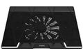 Zalman chladicí podložka ZM-NS3000 / pre notebooky do 17" / naklonený / USB Hub / USB / čierna Chladicí podložka, pod notebook, do 17", 200mm ventilátor, naklonený, USB hub, USB napájenie, čierna