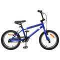 vidaXL BMX Bicykel 16 Palcov pre deti vo veku 5-8 rokov Tmavomodrá