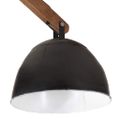 vidaXL Závesná lampa 25 W čierna 29x18x85 cm E27