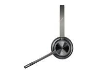 Voyager 4300 series - náhlavná súprava - náhlavná - Bluetooth - bezdrôtová, káblová - USB-C - čierna - certifikovaná pre Microsoft Teams, certifikovaná pre Zoom
