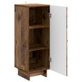 vidaXL Servírovacia skriňa Staré drevo 33 x 34,5 x 90 cm