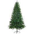vidaXL Vianočný stromček s 150 LED-i so stojanom Zelená 150 cm PE