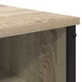 vidaXL Toaletný stolík Dub sonoma 81 x 40 x 131 cm Kompozitné drevo