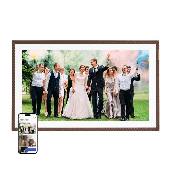 Arzopa D156 (hnedý) 15,6" digitálny fotorámik