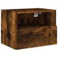 vidaXL TV nástenné skrinky 2 ks dymový dub 40x30x30cm kompozitné drevo