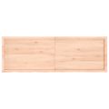 vidaXL Kúpeľňová doska 180x60x(2-4) cm neošetrený masív