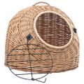 vidaXL Prepravka pre mačku 60x45x45 cm prírodná vŕba