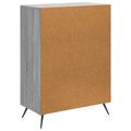 vidaXL Servírovacia skriňa Sivá sonoma 66 x 34,5 x 90 cm