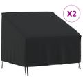 vidaXL Obaly na záhradnú stoličku 2 ks 96x79x49/74cm 420D oxford látka