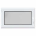 vidaXL Otočné a sklopné okno do suterénu RISOR 100 x 70 cm PVC a sklo