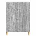 vidaXL Servírovacia skriňa Sivý Sonoma 66 x 34,5 x 90 cm