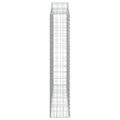 vidaXL Oblúkové gabiónové koše 20ks200x30x160/180cm pozinkované železo
