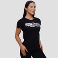 Dámske Tričko Beam Black - GymBeam, veľkosť M, veľkosť oblečenia M